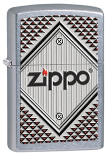 Zippo - #28465 Red and Chrome Lighter
